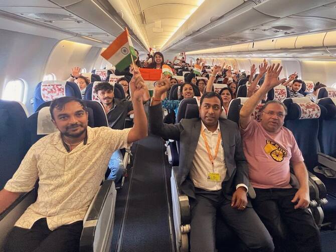 Operation Ajay Sixth Flight Takes Off From Tel Aviv As Efforts For Evacuating Indian Nationals Continue Israel Hamas War Gaza