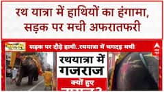 Rath Yatra: DJ की तेज आवाज से Ahmedabad में बेकाबू हुए हाथी, रथ यात्रा रोकी गई