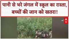 Waterlogged School Path: Beed में जान जोखिम में डालकर School जाते बच्चे, प्रशासन पर सवाल!