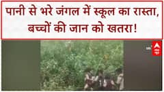 Waterlogged School Path: Beed में जान जोखिम में डालकर School जाते बच्चे, प्रशासन पर सवाल!