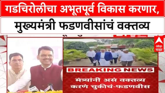 Devendra Fadnavis Urban Naxalism गडचिरोलीत स्टील प्लांट,20हजार रोजगार;शहरी नक्षलवाद्यांना प्रत्युत्तर