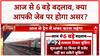 July 1st Changes: आज से 6 बड़े बदलाव, Rajasthan में अपराधियों की Parade