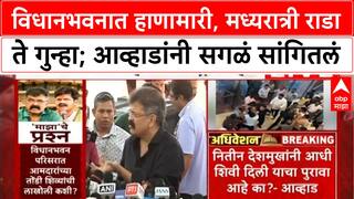 Jitendra Awhad : विधानभवनात हाणामारी, मध्यरात्री राडा ते गुन्हा; आव्हाडांनी सगळं सांगितलं