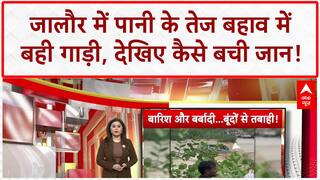 Vehicle Swept Away: Jalore में बह गई PICKUP, ड्राइवर की लापरवाही और जान पर बनी!