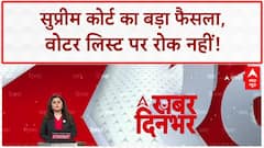 Bihar Voter List Revision: SC का SIR पर रोक से इनकार, काम जारी रहेगा!