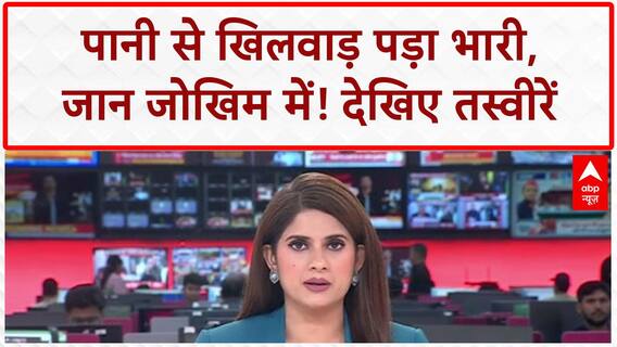 Monsoon Floods: उफनते पानी में जान का जोखिम, Mohali में JCB ने बचाई जान