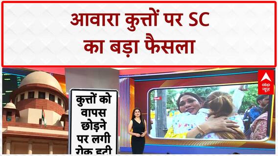 Stray Dogs: SC का बड़ा फैसला, आवारा कुत्तों को छोड़ने का आदेश