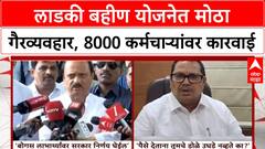 Ladki Bahin Yojana Scam | 8000 कर्मचाऱ्यांकडून 15 कोटींची वसुली, शिस्तभंगाची कारवाई होणार