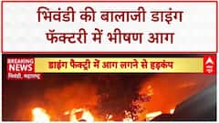 Bhiwandi Factory Fire: Balaji Dyeing Factory में भीषण आग, दो मंजिला इमारत चपेट में