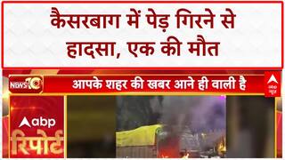 Lucknow Tree Fall: कैसरबाग में विशाल पेड़ गिरा, एक की मौत, Deputy CM पहुंचे