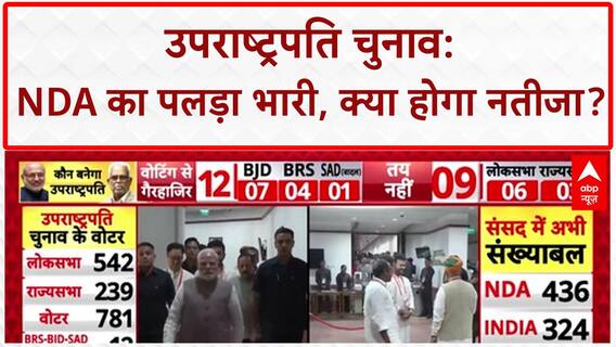 Vice President Election: NDA को बहुमत, CP Radhakrishnan की जीत तय!