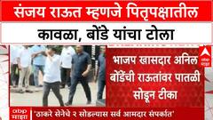 Vice President Election | संजय राऊत पितृपक्षातील कावळा, Bonde यांचा हल्लाबोल