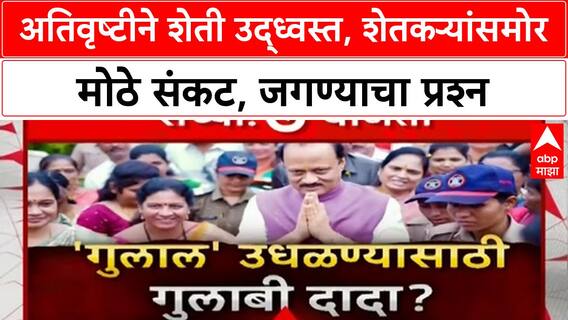 Heavy Rains Damage Crops | महाराष्ट्रात अतिवृष्टी, शेतीचे नुकसान; 'ओल्या दुष्काळा'ने शेतकरी हवालदिल