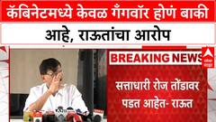 Sanjay Raut ON Cabinet Gangwar : कॅबिनेटमध्ये केवळ गँगवॉर होणं बाकी आहे, राऊतांचा आरोप