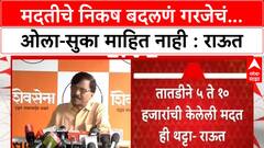 Sanjay Raut on Floods : मदतीचे निकष बदलणं गरजेचं...ओला-सुका माहित नाही : संजय राऊत