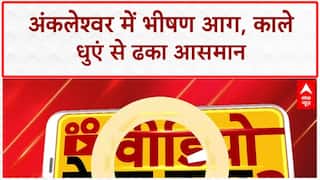 Bharuch Chemical Fire: Ankleshwar के Sanghavi Organics में भीषण आग, काला धुआं कई KM दूर तक