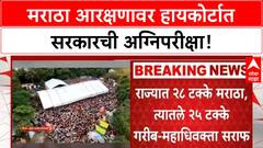 Maratha Quota | हायकोर्टात सरकारची कसोटी, Maratha समाज मागास सिद्ध करण्याची जबाबदारी