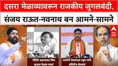 Sanjay Raut-Navnath Ban | दसरा मेळाव्यावरून राजकीय जुगलबंदी, राऊत-नवनाथ बन आमनेसामने