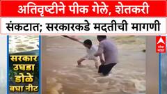 Maharashtra Rain: Farmer Distress | अतिवृष्टीने पीक गेले, कर्जमाफी आणि हेक्टरी 13,500 ची मागणी