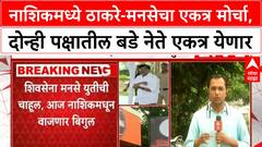 Shiv Sena MNS Nashik Morcha | नाशिकमध्ये ठाकरे-मनसेचा एकत्र मोर्चा, दोन्ही पक्षातील बडे नेते एकत्र येणार