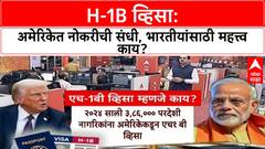 H-1B Visa | अमेरिकेचा 'H-1B Visa' काय आहे? भारतीयांसाठी का महत्त्वाचा?