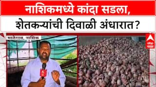 Farmer Distress: 'मायबाप सरकार, मदत करा!', Nashik मध्ये कांदा सडला, शेतकऱ्यांची दिवाळी अंधारात