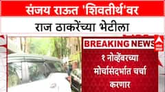 Sanjay Raut Meet Raj Thackeray : संजय राऊत राज ठाकरेंच्या भेटीला 'शिवतीर्थ'वर दाखल