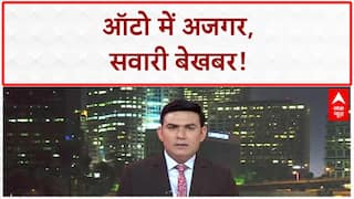 SHOCKING VIDEO: ऑटो में सवारियों के पीछे बैठा था विशाल अजगर, देखते ही उड़े होश!