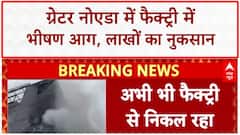 Greater Noida Factory Fire: ग्रेटर Noida में भीषण आग, लाखों का सामान राख