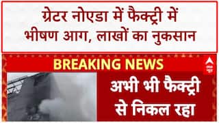 Greater Noida Factory Fire: ग्रेटर Noida में भीषण आग, लाखों का सामान राख