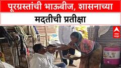 Flood Relief : 'शासनानं एक रुपयाची मदत दिली नाही', पूरग्रस्त महिलेची भाऊबीजेच्या दिवशी खंत