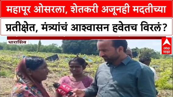 Farmer Loss : महापूर ओसरला, शेतकरी अजूनही मदतीच्या प्रतीक्षेत, मंत्र्यांचं आश्वासन हवेतच विरलं?