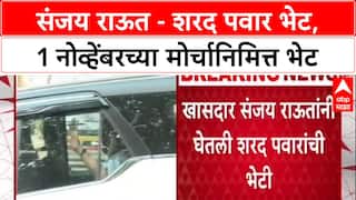 Maha Politics: राज ठाकरेंनंतर राऊतांची शरद पवारांसोबत खलबतं, १ नोव्हेंबरच्या मोर्चाआधी नवी समीकरणं?