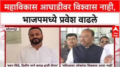 Party Switch : महाविकास आघाडीवर विश्वास नाही, भाजपमध्ये प्रवेश वाढले