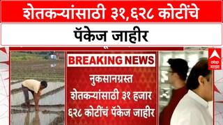 Maharashtra Relief Package | नुकसानग्रस्त शेतकऱ्यांसाठी ३१,६२८ कोटींचे पॅकेज जाहीर