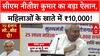 Bihar Elections: CM Nitish Kumar ने 25 लाख महिलाओं को दिए ₹10,000...1 करोड़ को लाभ!