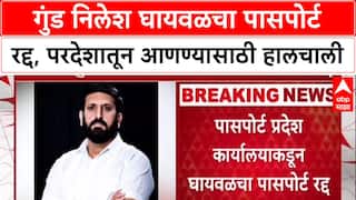 Nilesh Ghaywal Passport : गुंड निलेश घायवळचा पासपोर्ट रद्द, परदेशातून आणण्यासाठी हालचाली