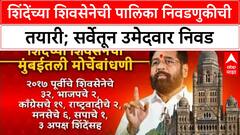 BMC Elections Shinde Shiv Sena: 'जागा एक, इच्छुक अनेक'; 110-114 जागांचा प्रस्ताव