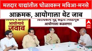 Voter List Row : मतदार याद्यांतील घोळावरून मविआ-मनसे आक्रमक, आयोगाला थेट विचारला जाब