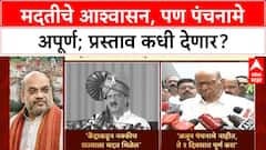 Central Aid | Amit Shah यांचे मदतीचे आश्वासन, पण Panchnama अपूर्ण; Sharad Pawar यांची चिंता