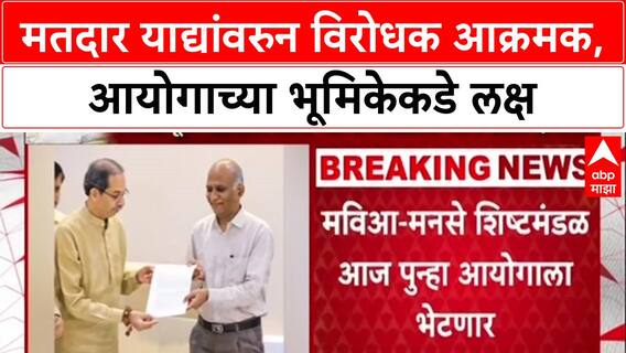 Voter List Row: 'मतदार याद्यांबाबत गुप्तता का?', MVA-MNS चा निवडणूक आयोगाला थेट सवाल