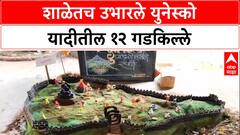 Maharashtra's Heritage: वाशीतील Modern School मध्ये 12 UNESCO गड-किल्ल्यांची उभारणी