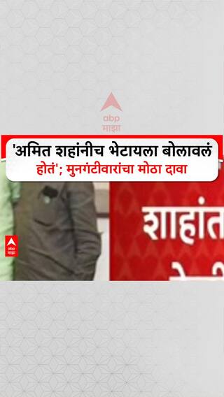 Sudhir Mungantiwar Meet Amit Shah :'अमित शहांनीच भेटायला बोलावलं होतं'; मुनगंटीवारांचा मोठा दावा