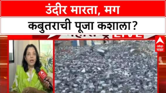 Pigeon Row: 'घरात आलेले उंदीर मारता, मग कबुतराची पूजा का?', Manisha Kayande यांचा थेट सवाल