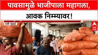 Vegetable Price Hike | मुसळधार पावसामुळे APMC मध्ये भाजीपाला पुरवठा निम्म्यावर, दर गगनाला भिडले!