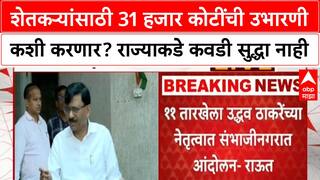 Sanjay Raut : शेतकऱ्यांसाठी 31 हजार कोटींची उभारणी कशी करणार? राज्याकडे कवडी सुद्धा नाही