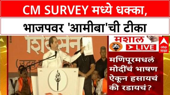 Uddhav Thackeray Dasra Melava : भाजप म्हणजे अमिबा, ठाकरेंची जोरदार टीका