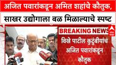 Ajit Pawar on Farmer : अजित पवारांकडून अमित शहांचे कौतुक, साखर उद्योगाला बळ मिळाल्याचे स्पष्ट