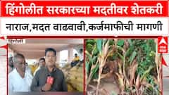 Hingoli Farmer Loss : हिंगोलीत सरकारच्या मदतीवर शेतकरी नाराज,मदत वाढवावी,कर्जमाफीची मागणी