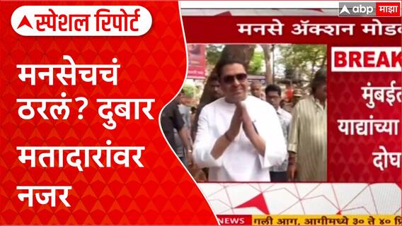 Raj Thackeray Voting List : राज ठाकरेंच्या मनसेचं ठरलं? दुबार मतादारांवर नजर